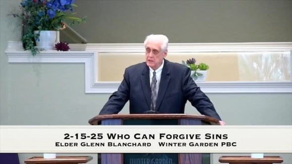 2-15-25 Who Can Forgive Sins