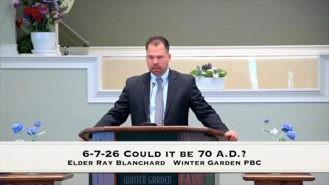 6-7-26 Could it be 70 A.D.?