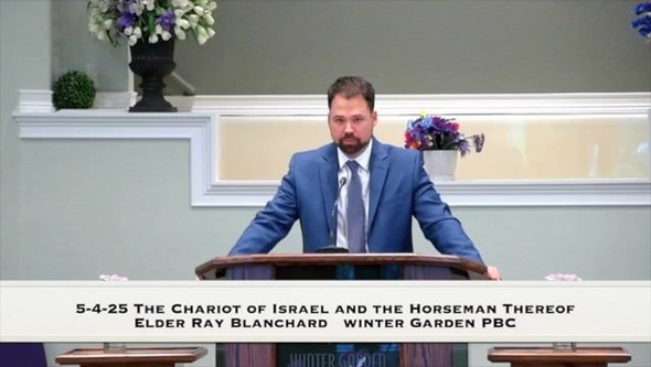 5-4-25 The Chariot of Israel and the Horseman Thereof